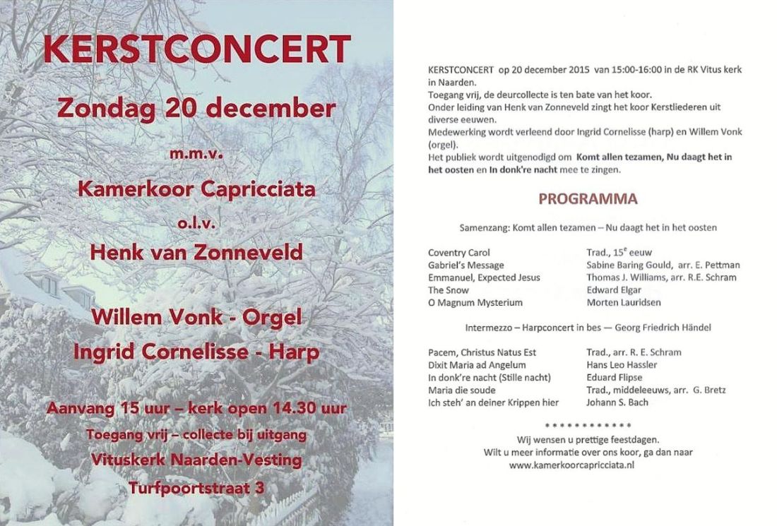 kerstconcert 20-12-2015